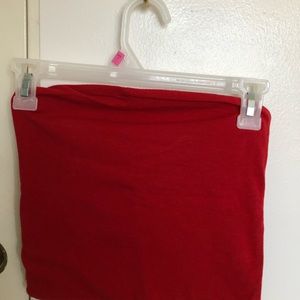Brandy Melville Red Tube Top